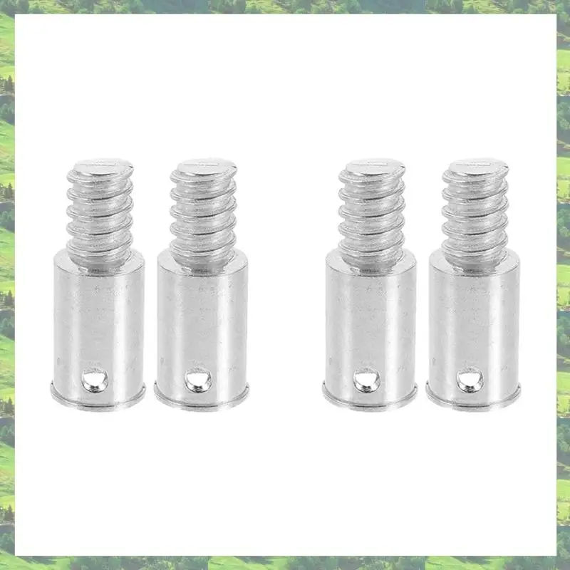 A59Z-4Pcs เกลียวเคล็ดลับเปลี่ยนชุดซ่อม,อลูมิเนียมเกลียวเคล็ดลับสําหรับ 0.72 นิ้วไม้หรือเสาโลหะ