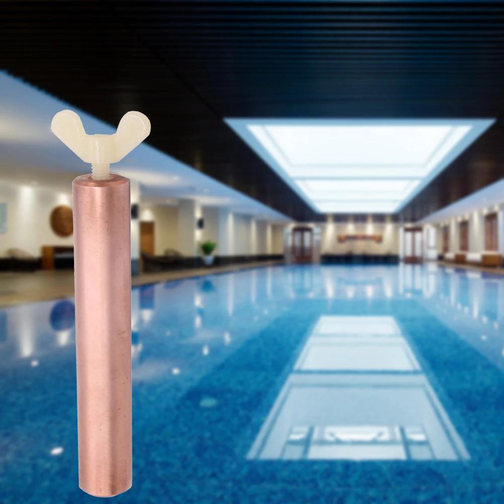 3-1PCS Anodo di Rame Ionizzatore Purificatore di Ricambio per Piscina Solare Ionizzatore Depuratore di Acqua Pulitore Parti Senza Cloro