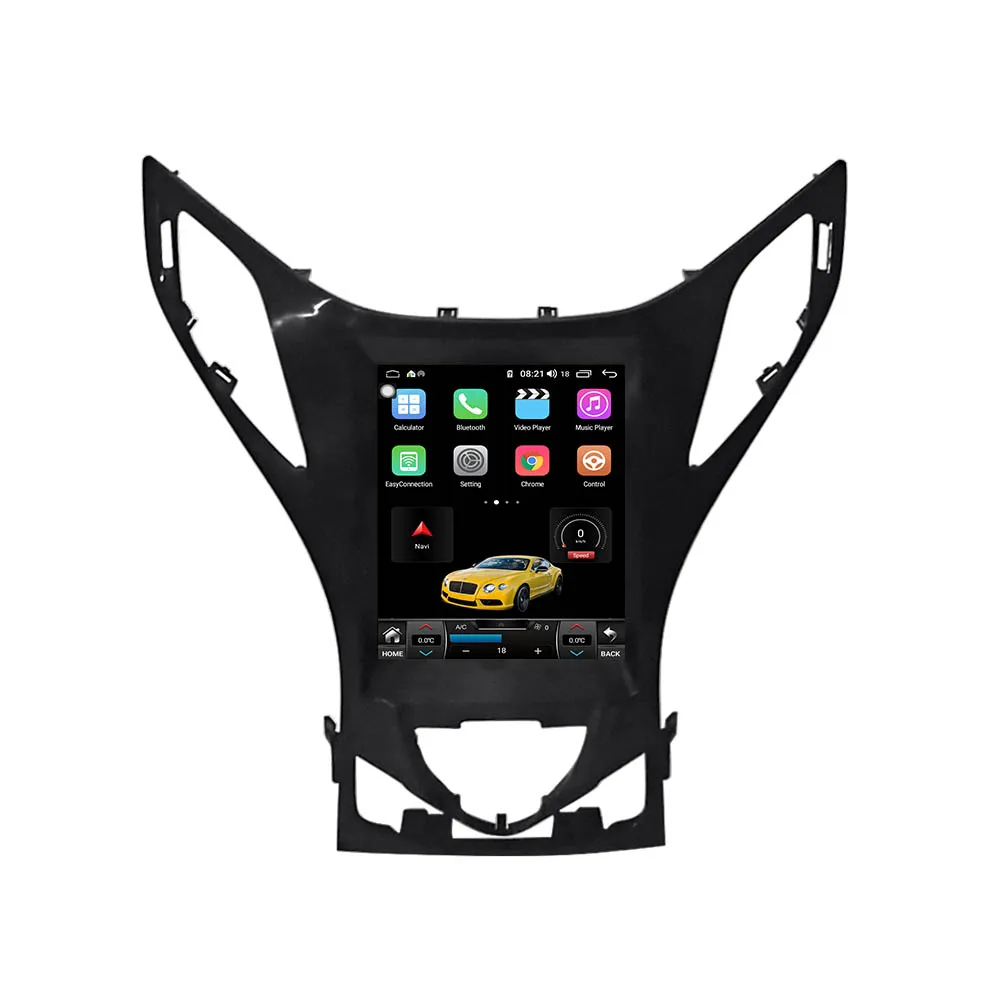 Touch screen Android 13 For Hyundai Azera 2011 2012 Car Multimedia Player GPS Wireless CarPlay radio stereo navig ator Free map