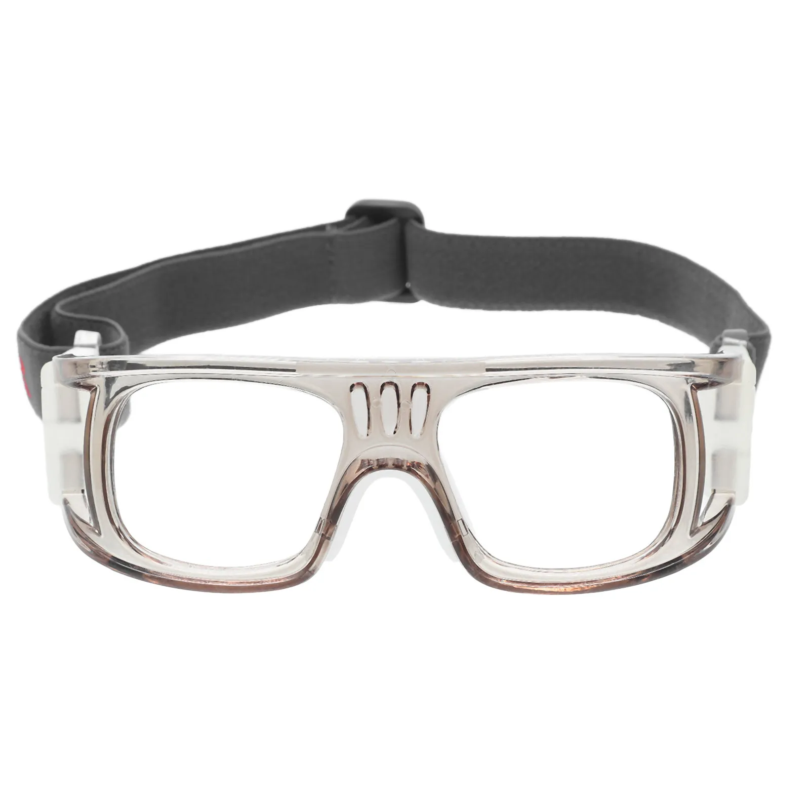 

Protective Sports Goggles Shockproof Uv400 Cycling Basketball Football Soccer Eyewear Outdoor Safety Glasses Grey Detachable