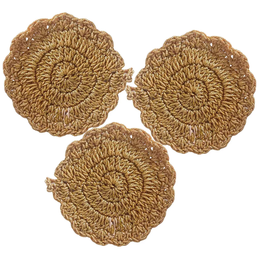 

Kitchen Towel Dishwasher Towels and Cleaning Cloth Washing Scrubbers Tableware Gold Thread