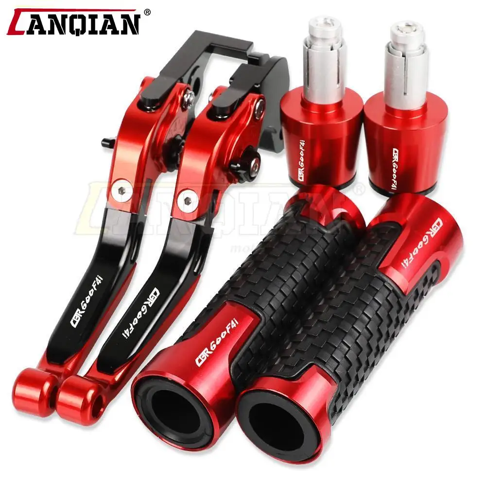 

CBR 600 F4i Motorcycle CNC Brake Clutch Levers Handlebar Hand Grips Ends For HONDA CBR600 F4i 2001 2002 2003 2004 2005 2006 2007