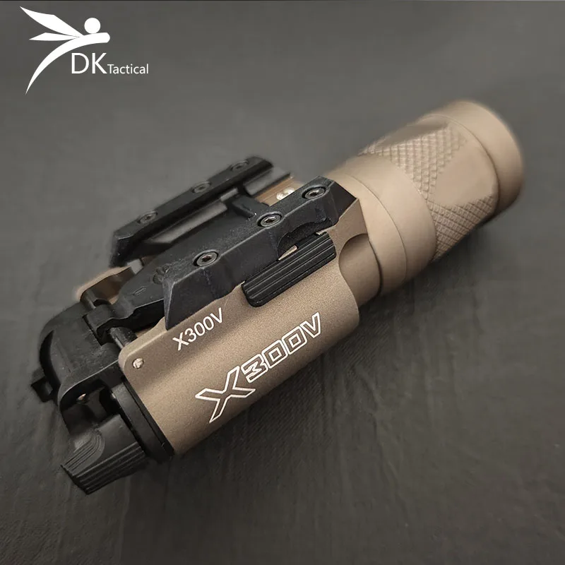 Tactical X300U X300 X300V X400 Flashlight Surefir Pistol Scout Light  20mm Picatinny Rail Outdoor Field Lighting Hunting Weapon