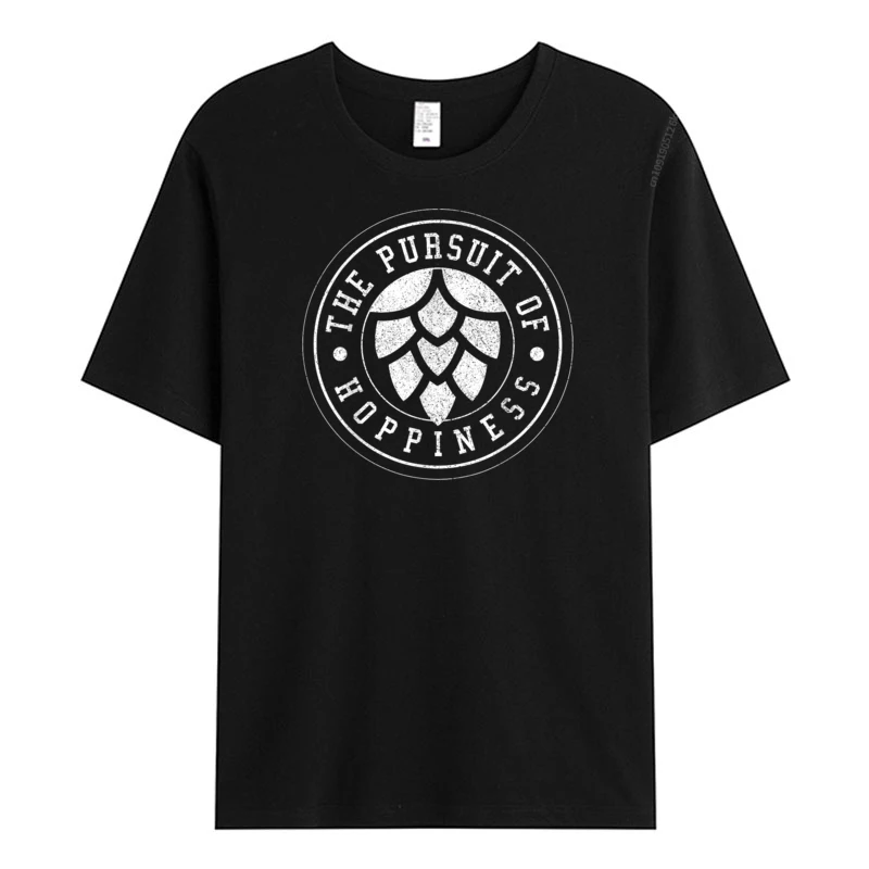 All Cotton Casual Tees Latest Short Sleeve women's T-Shirt Beer Brewer Craft Beer Hops Normal Labor Day Tees Round Neck