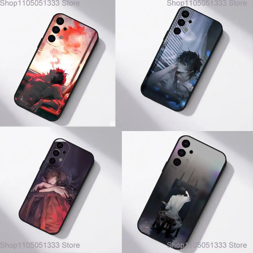

T-Towa Slow D-Damage Phone Case For Samsung S25,S24,S21,S22,S23,S30,Ultra,S20,Plus,Fe,Lite,5G Black Cover