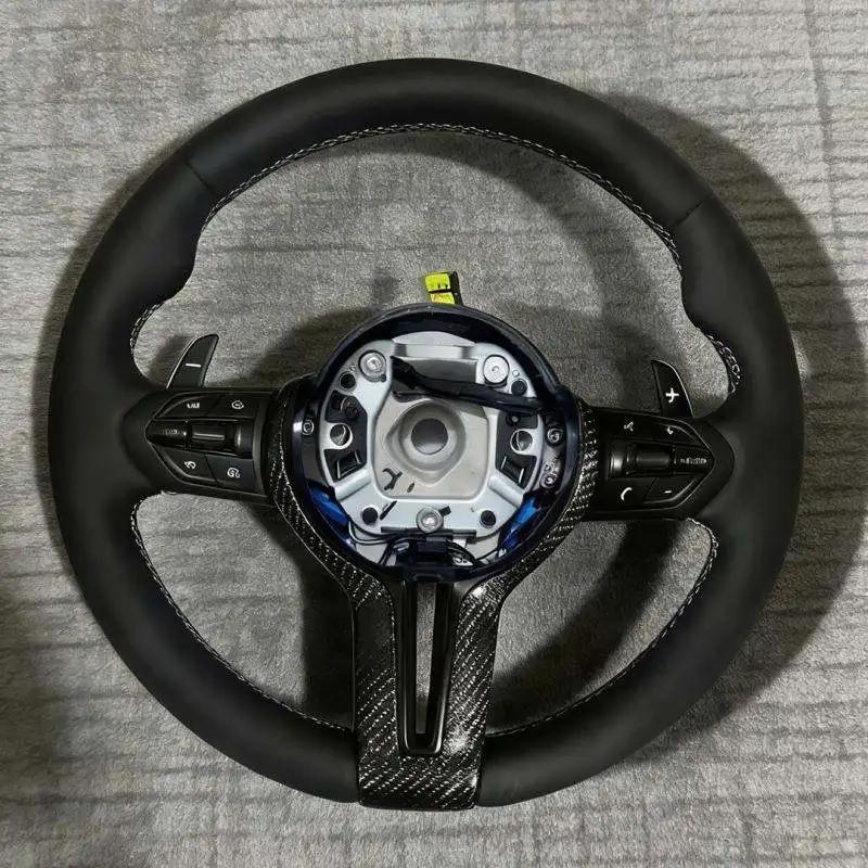 For BMW F10 F20 F30 X5 F15 X6 F16 F25 F26 M2 F87 M3 F80 M4 F82 F85 E92 E93 E91 M High Quality Performance Carbon Steering Wheel