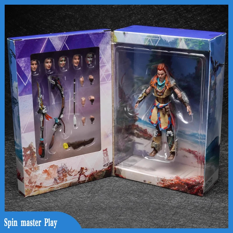 

Spin Master Play Station Horizon Zero Dawn Aloy Collector Garage Kit Anime Action Figure Statue Model Collector Statue Gift Toy