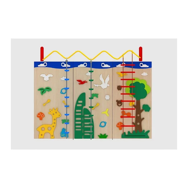 Indoor Kindergarten Climbing Frame Physical Training Sensor Equipment Climbing Wall Children Climbing Wall Early Education