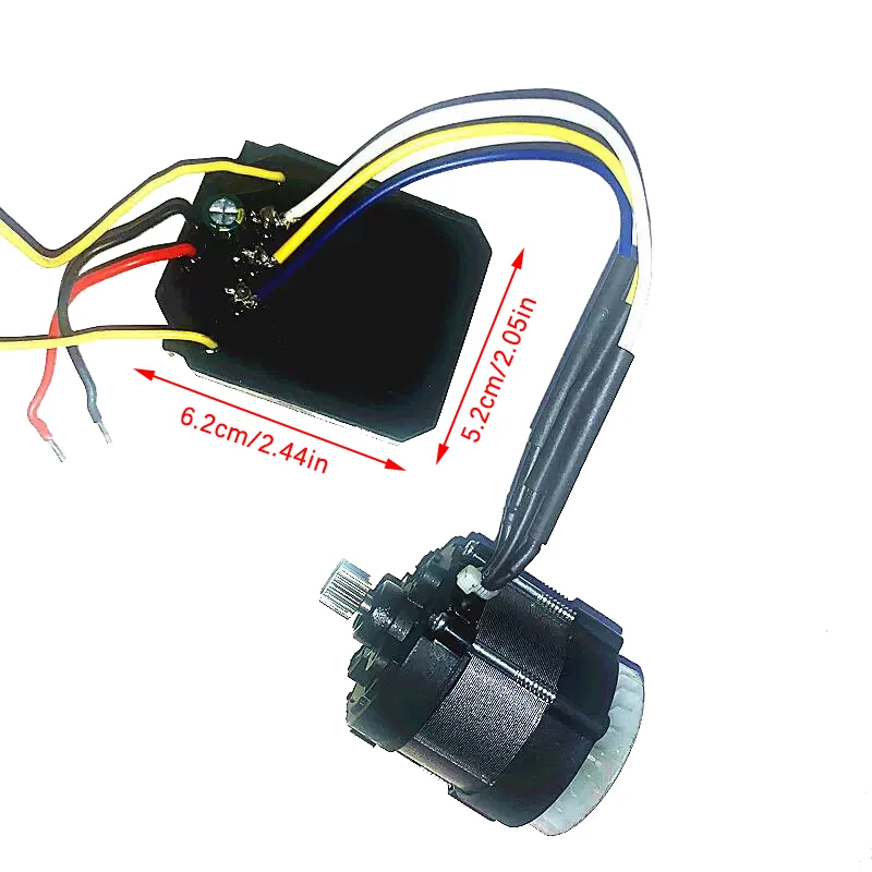 Imagem -06 - Brushless Motor Substituição para Serra Elétrica sem Fio Vidro Temperado de Alta Resistência Ferramentas Elétricas Acessório de Atualização 8