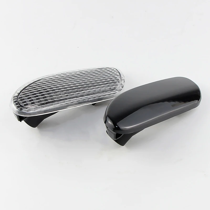 2PCS For Mercedes-Benz W203 C230 C240 C280 C32 C320 C350 C55 2001-2007 Side Marker Light Smoke Clear Lens NO Light OEM