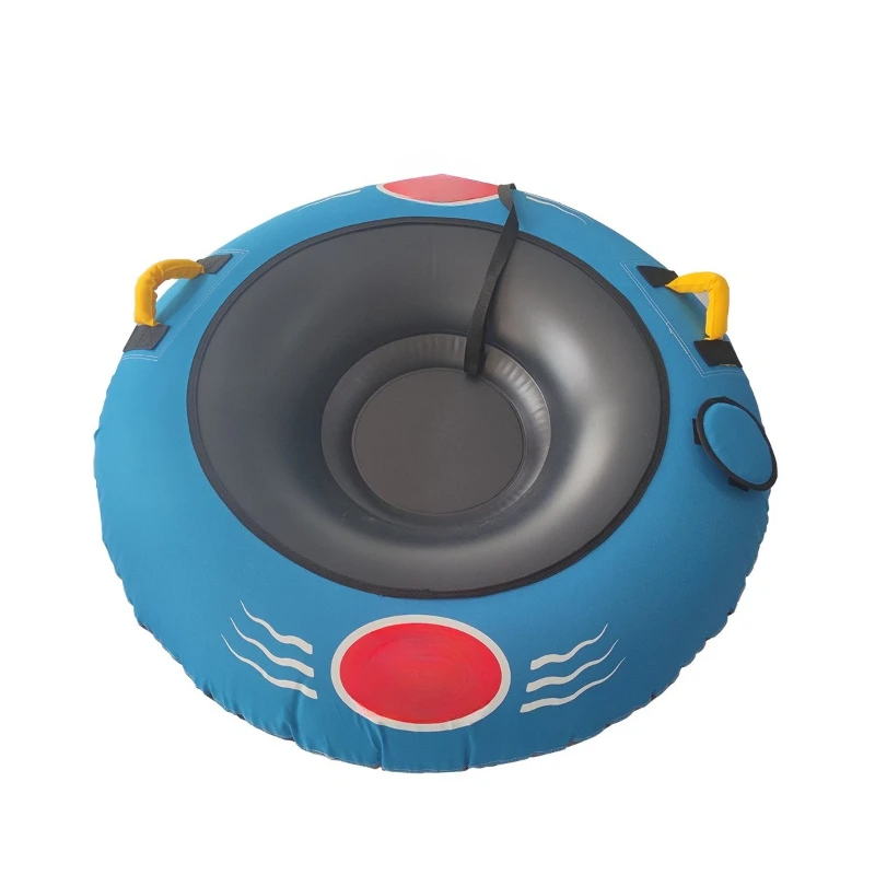 

minus -30 degree inflatable ski ring soft bottom Oxford cloth jacket cold-resistant pvc liner children's snow tube