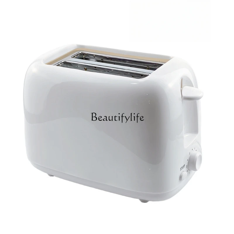 

White US standard European standard toaster Household mini toaster