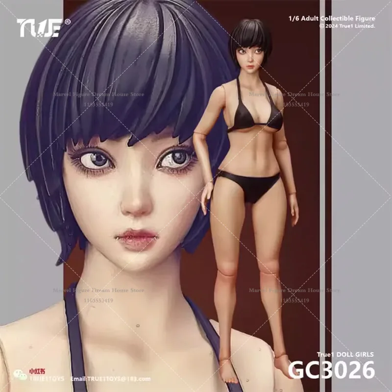 True1Toys GC3026 1/6 Scale Basic Swimsuit Set Highheel Flexible Eyes Movable Joint 12-inch Full Set Women  Action Figure Soldier