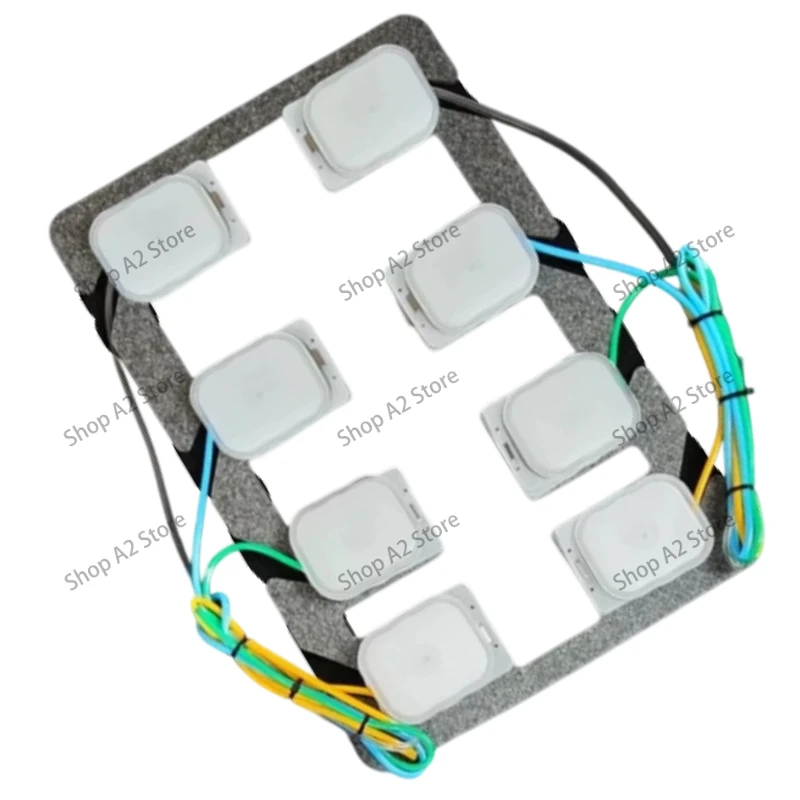 Easy Retrofit 8-Point Air Massage Seat Kit, Pneumatic Massage & Lumbar Support for Car Seats