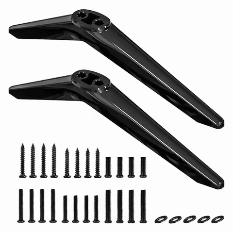 N21R Stand for TCL TV Stand Legs 28 32 40 43 49 50 55 65 Inch,TV Stand for TCL Roku TV Legs,Replacement TV Legs with Screws