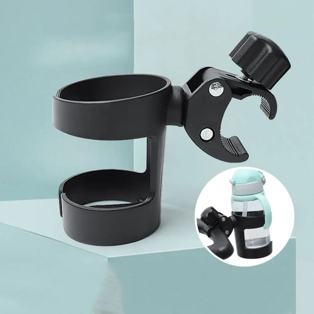 

Universal Baby Stroller Water Cup Holder Plastic Handbar Install Bicycle Cup Holder Stable Accessories Drink Holder
