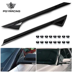 2PCS Front Left+Right A-Pillar Windshield Outer Trim Molding For Ford Explorer 2011-2019 2.3L / 3.5L BB5Z7803136AB BB5Z7803137AB