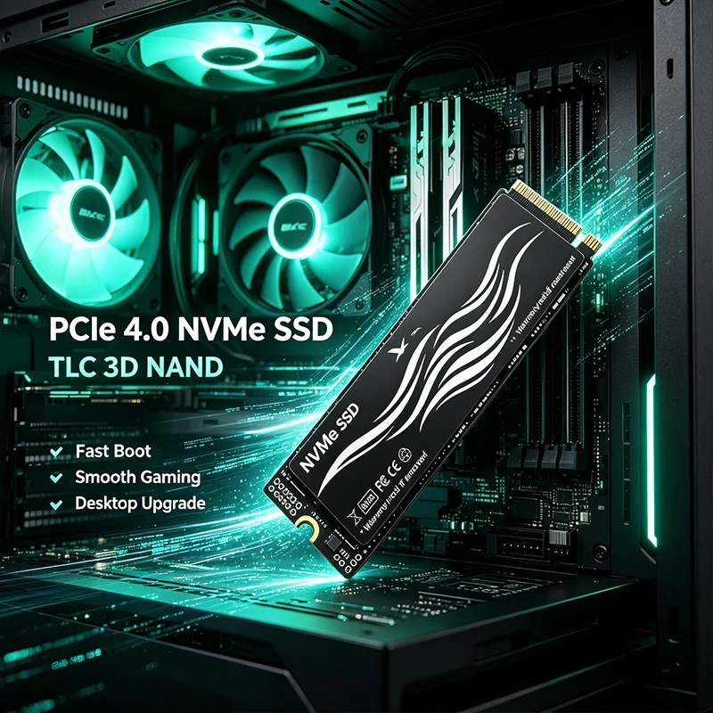 BLXX M.2 NVMe SSD TLC 3D NAND 2280 Internal Solid State Drive 500GB‑4TB For PS5 Gaming Desktop Laptop PC Storage