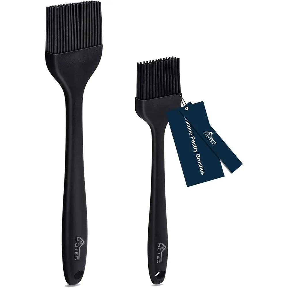 600°F Heat Resistant Silicone Basting Brushes, Pastry Brush, Spread Oil Butter Sauce or BBQ Grill Barbecue Kitchen Cooking Dishw