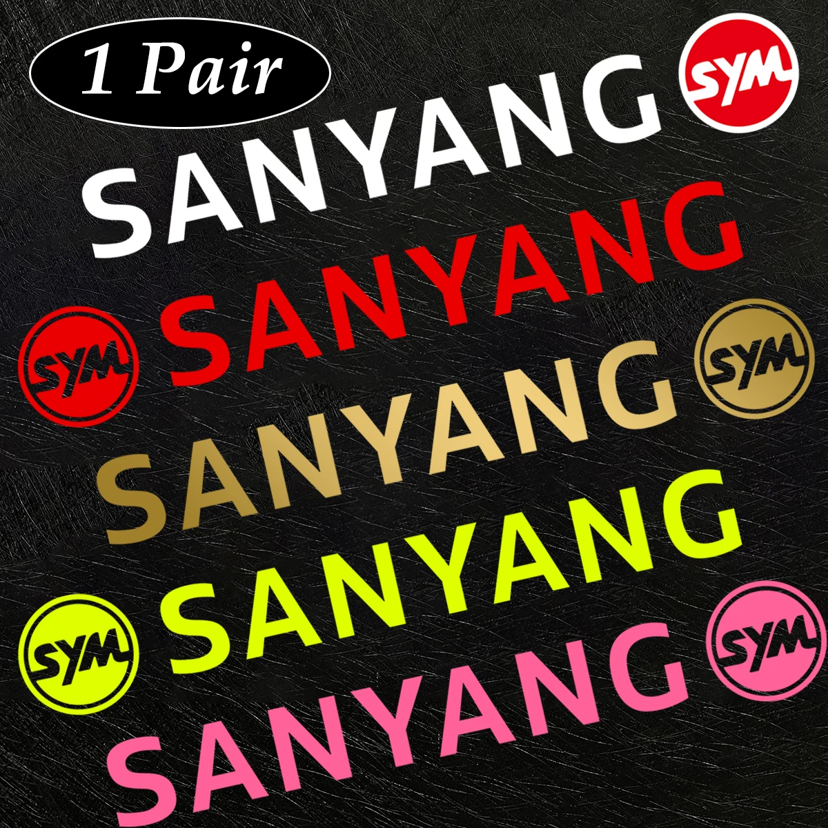 Waterproof Reflective Decals Fit SYM Fugue 125 Maxsym TL Jet Wolf ADX125 ADX150 Motorcycle Scooter Body Vinyl Stickers