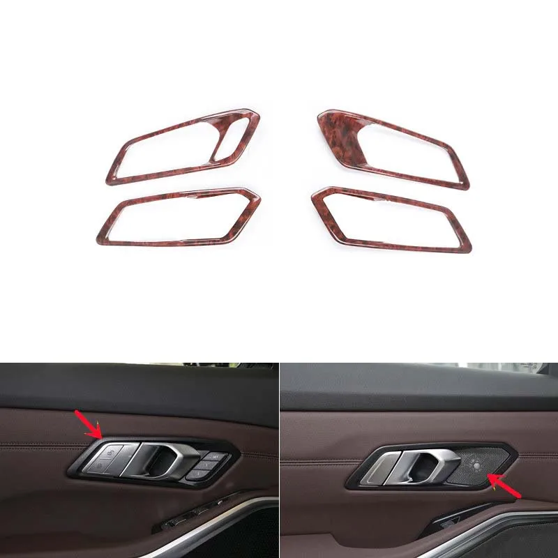 Auto-accessoires interieurdecoratie styling voor BMW 3 Serie G20 G21 2020-2026 Carbon Fiber textuur interieur afwerking decoratieve strip