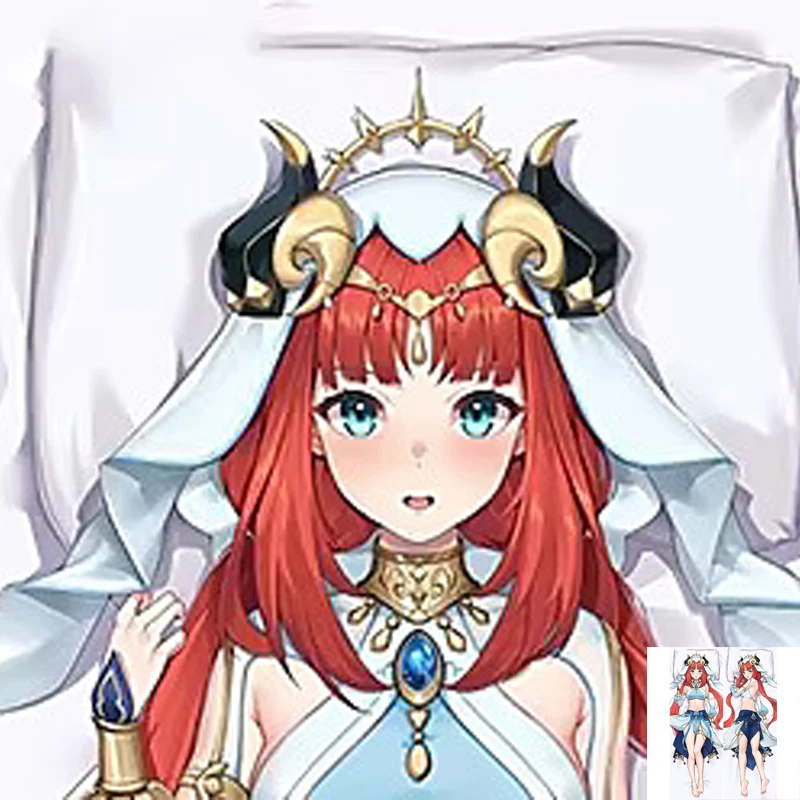 

Dakimakura Pillow Case Fate Sexy and Busty Nilou Double-Sided Halloween Decoration