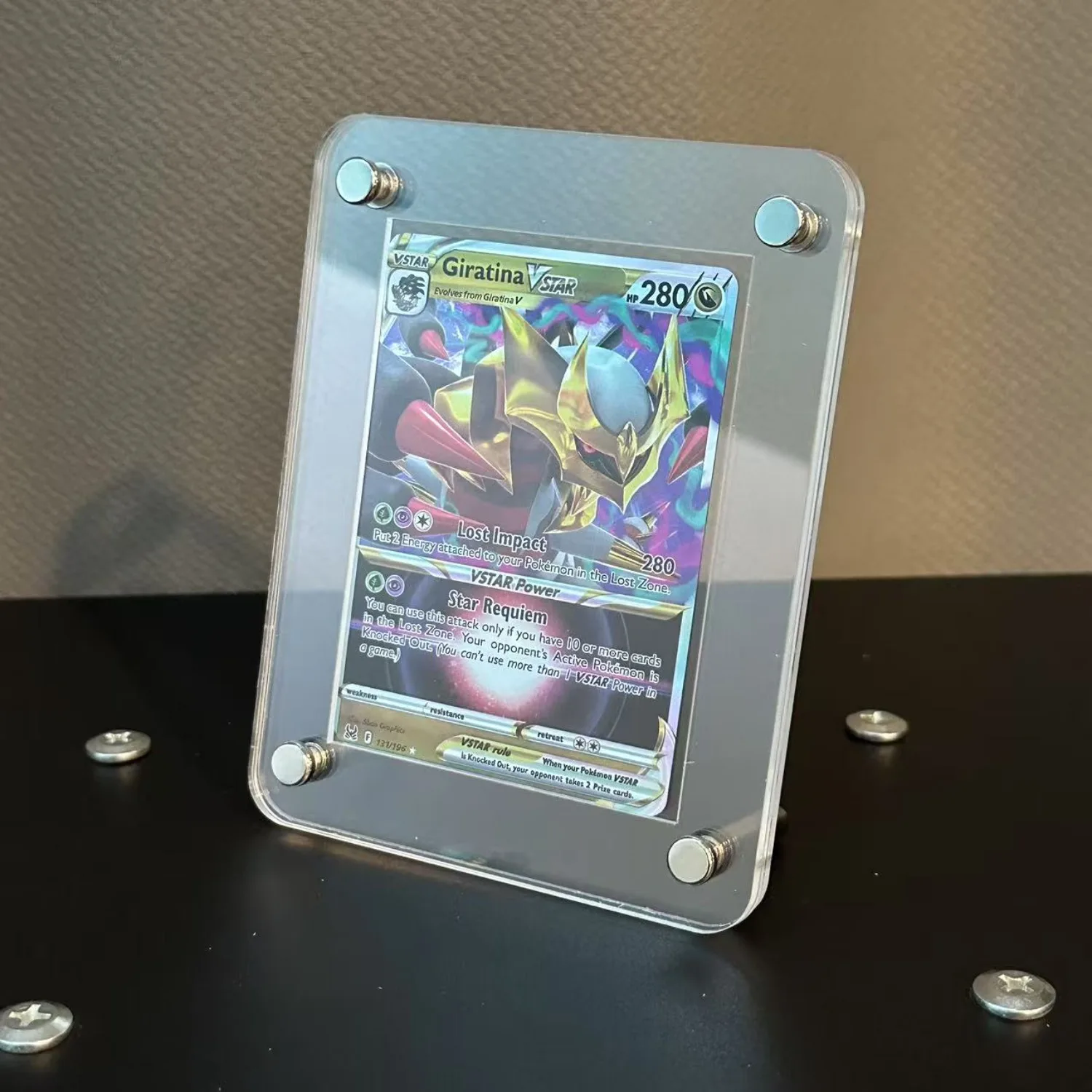 1-12 Slot Transparent Acrylic Display Stand Card suitable Dustproof Protector Photo Frame for Pokemon NARUTO One Piece TCG card - view 5