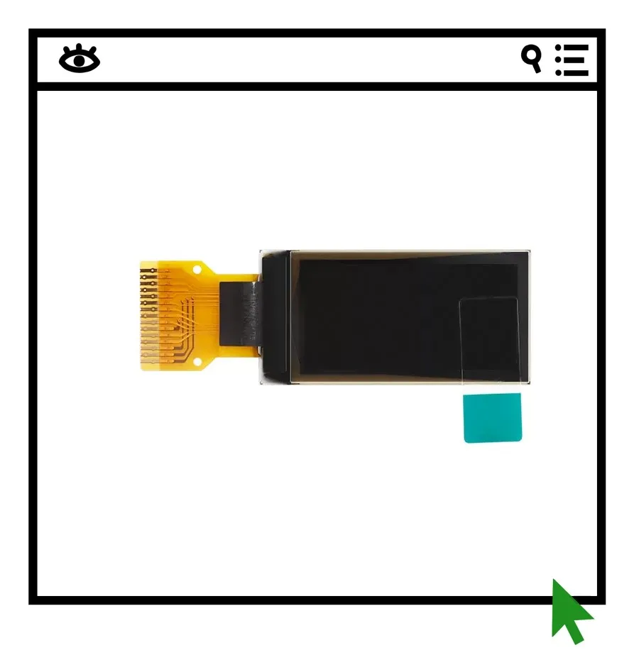 

0.96-inch OLED naked screen vertical display LCD screen resolution 128 * 64 SPI interface CH1115 driver