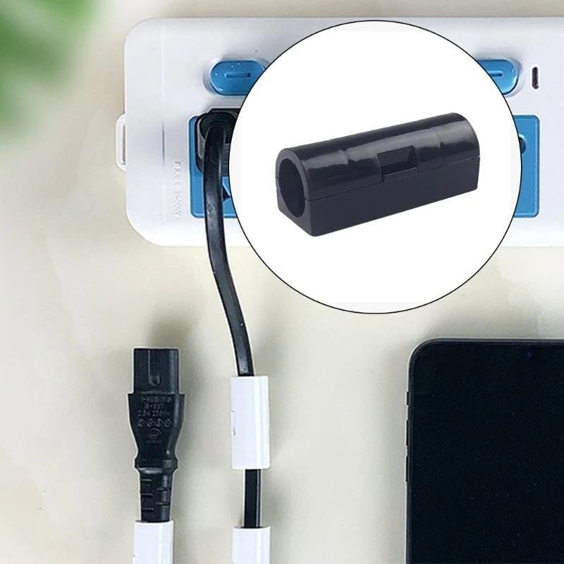 83CE 20pcs/16pcs Adhesive Cable Organizers Clips For Power Cord Networking Wire