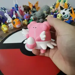 Anime Chansey Blissey Happiny Poliwhirl Poliwrath Proportion World 1:20 Diy 3d Printing Cartoon Character Desktop Model Toy Gift