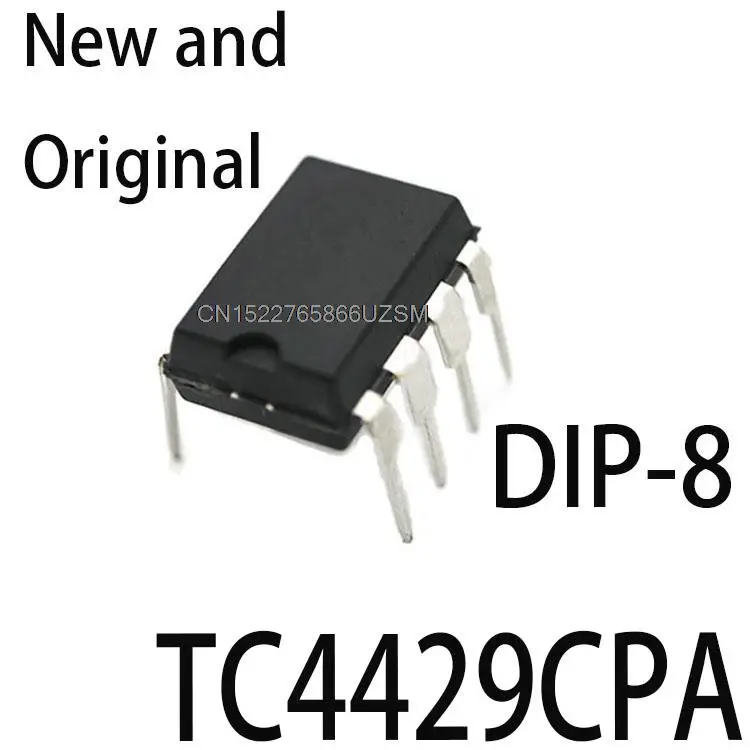 5PCS New and Original DIP8 TC4429 DIP-8 4429CPA TC4429EPA DIP MIC4429CN MIC4429 TC4429CPA