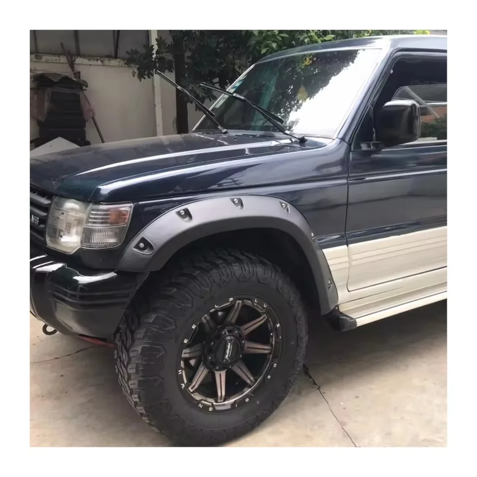 

Аксессуары 4x4, расклешенное крыло из АБС-пластика для колесной арки Pajero V31