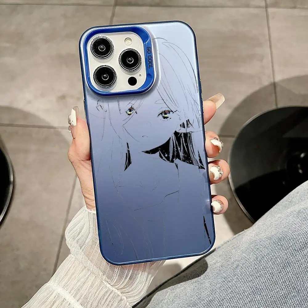 Frieren Beyond Journeys End Phone Case For IPhone11 12 13 14 15 16 17Pro Max Air Plus Mini Light High-end Colorful Silver Cases