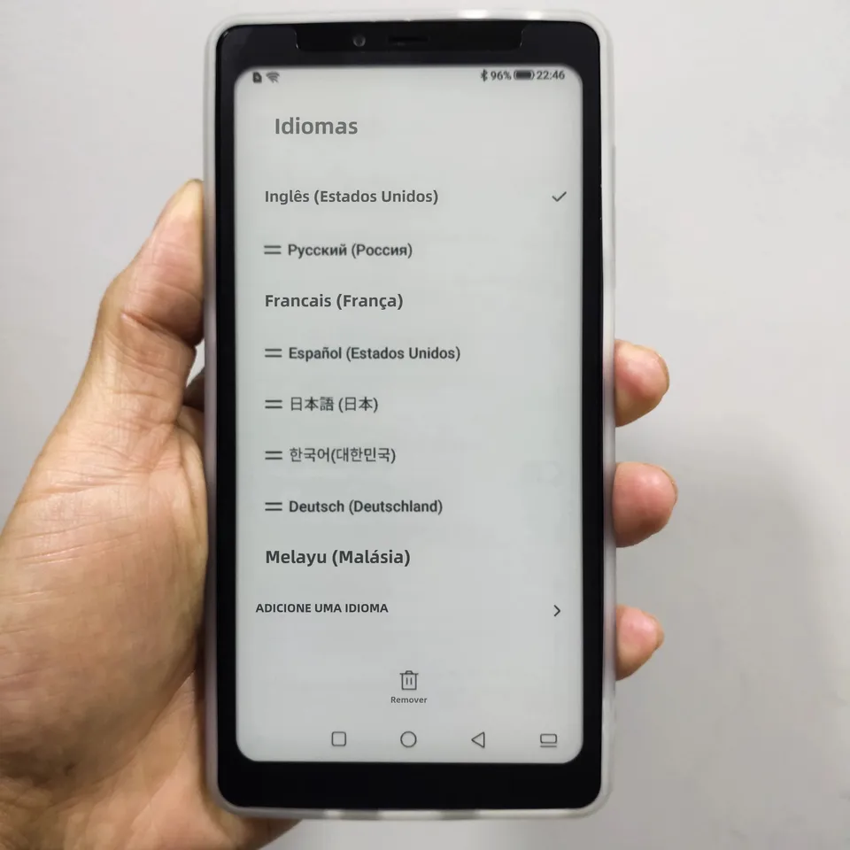 Telefone Hisense A9 com Tela de Tinta, Multilíngue, 8GB+256GB