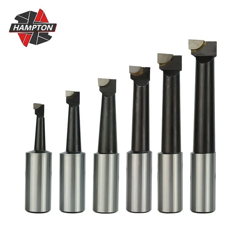 

HAMPTON 6pcs Set Hard Alloy Shank Carbide Tipped Bars Boring Bar Set 25mm Shank Boring Head For Lathe Milling Durable