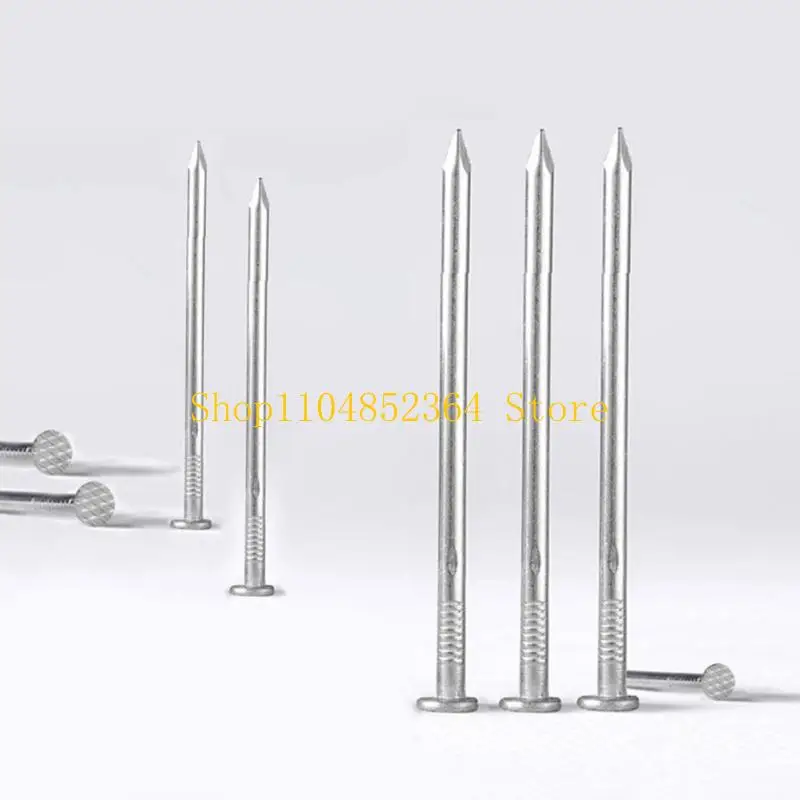 652F Furniture Assembly Nails Steel Nails Set for Picture Hanging and Woodworking Suitable for Drywall and Pine with 2 Size