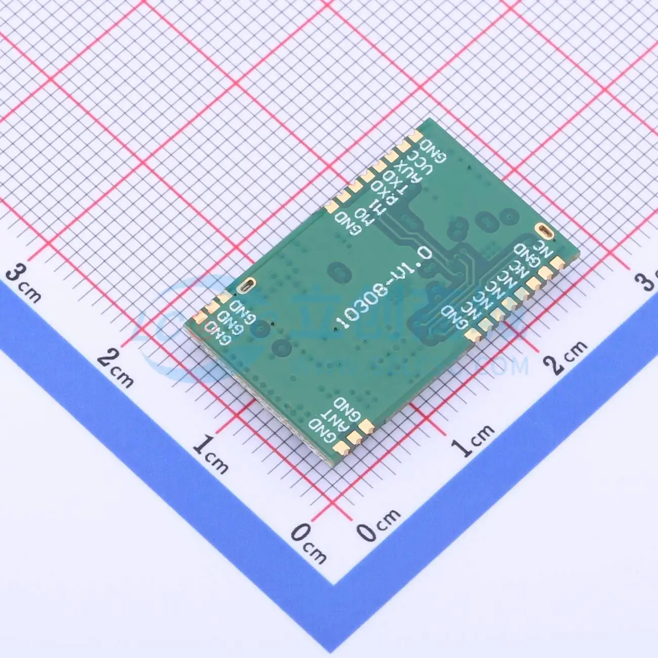 3pcs E220-900T22S SMD 26x16mm 22.5dBm UART LoRa LoRa RF Transceiver Module for Smart Home System