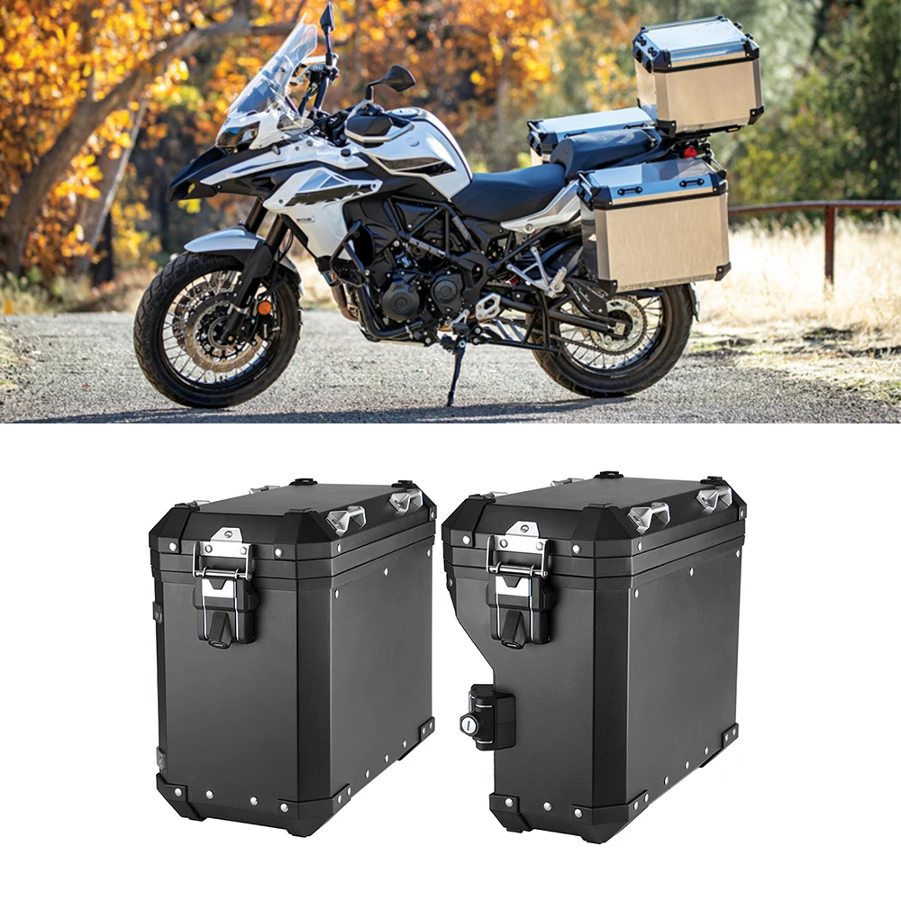 

TRK502X Panniers Box Frame Rack Case For Benelli TRK-502X TRK 502 X Motorcycle Side Bracket Top Rear Box Luggage Saddlebag Trunk