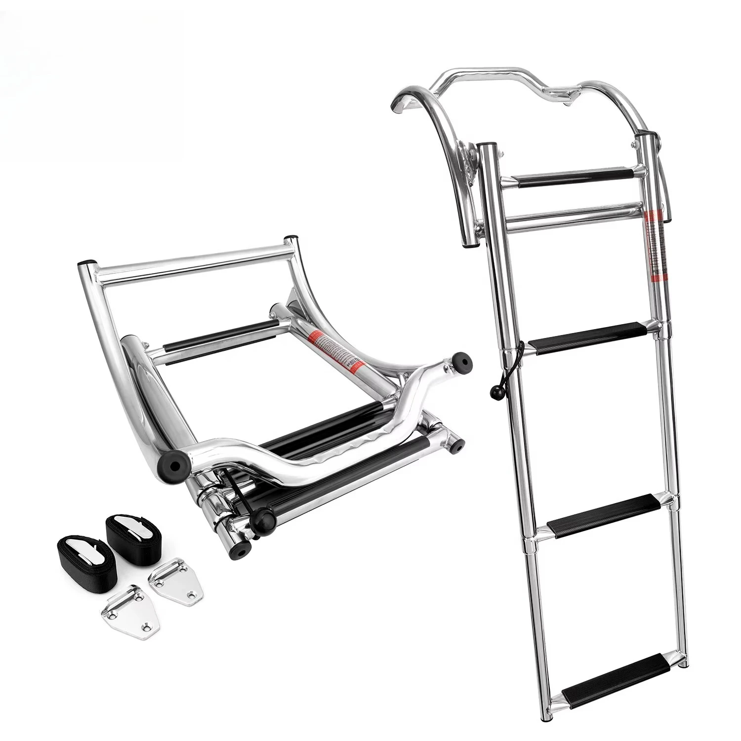 Stainless Steel Boat Ladder Inflatable Boat Ladder Hardware for Boat Yacht