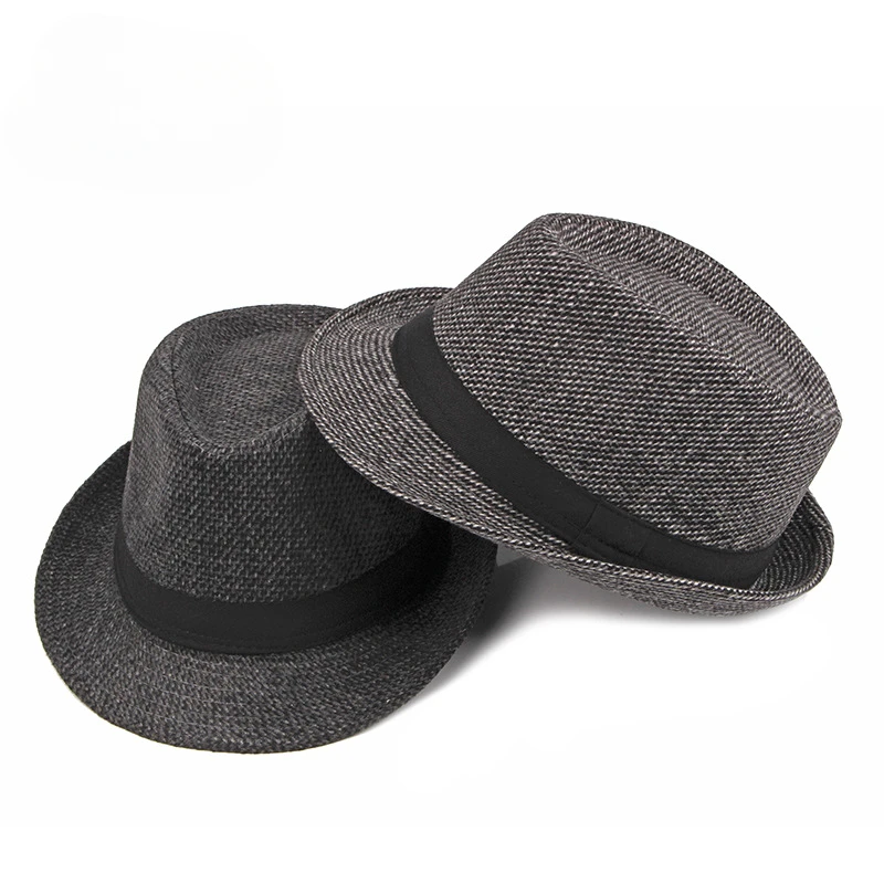 Spring and Autumn New Middle-aged and Old Woolen Hat Leisure Joker Jazz Hat Men