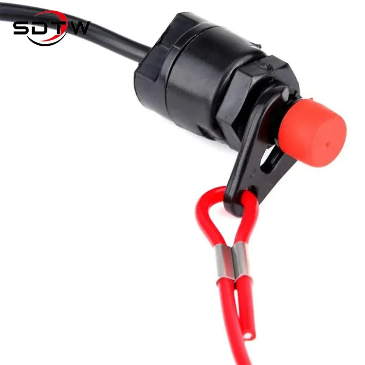 

6E9-82575-09 6E9-82575-00 Yamaha Side Engine Flameout Rope Emergency Stop Safety Lanyard 18-65450