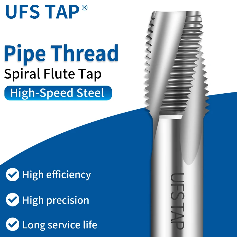 UFS TAP HSSE-35 JIS Tubo di rivestimento in stagno standard Rubinetto scanalato a spirale PS PF G BSP RP 1/16 1/8 1/4 3/8 1/2 Rubinetti per filettatura a macchina