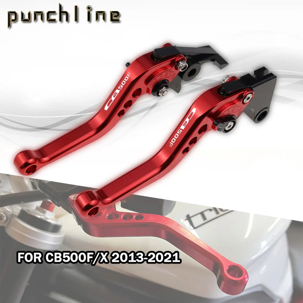 

Fit For CB500F/X 2013-2021 Short Brake Levers For CB 500F CB500 F CB500 X Motorcycle CNC Accessories Adjustable Handle Set