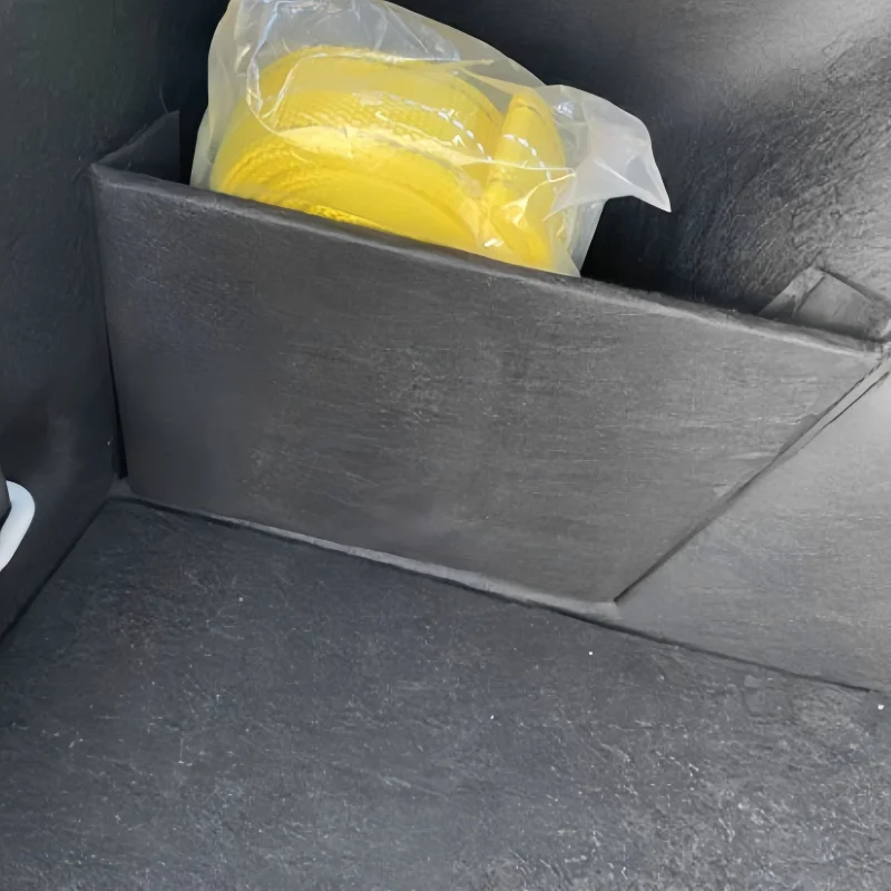 2pc Car Interior Decoration Trunk Partitions Storage Box Built-in Box for Volkswagen VW ID3 ID.3 2021-2025 Car Accessories