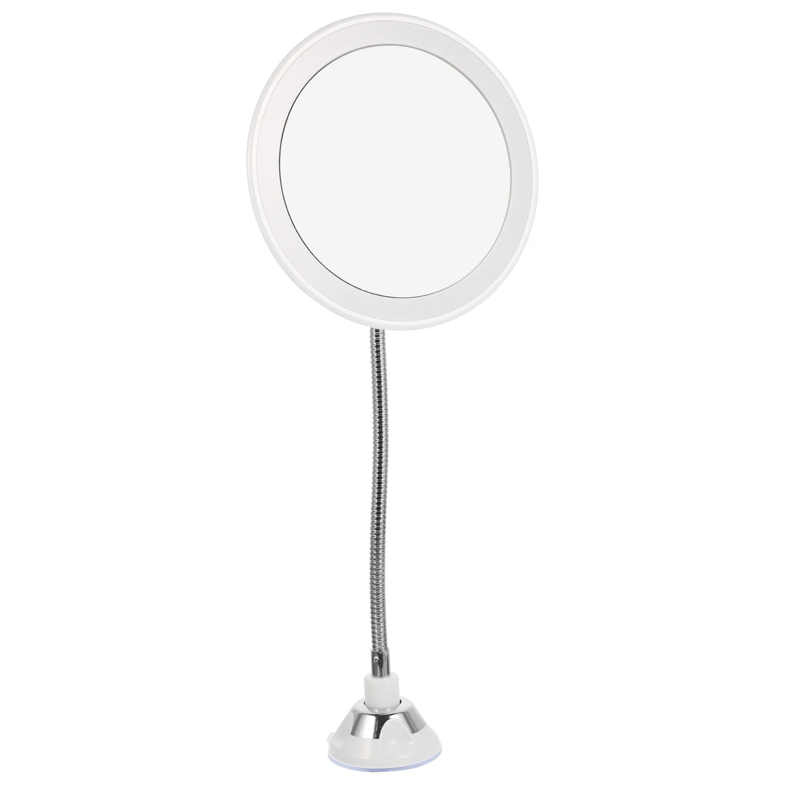 Espejo con ventosa de aumento 10x, giratorio de 360 grados, redondo, portátil para maquillaje y espejo de maquillaje de viaje, espejos de aumento