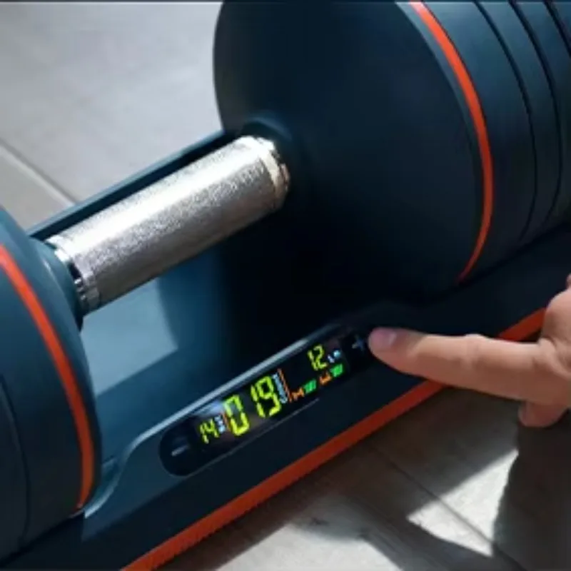 

Adjustable 18kg Electroplated Steel Plate Dumbbell Set 3kg Increment Free Weight Gym Equipment for Home Strength Training