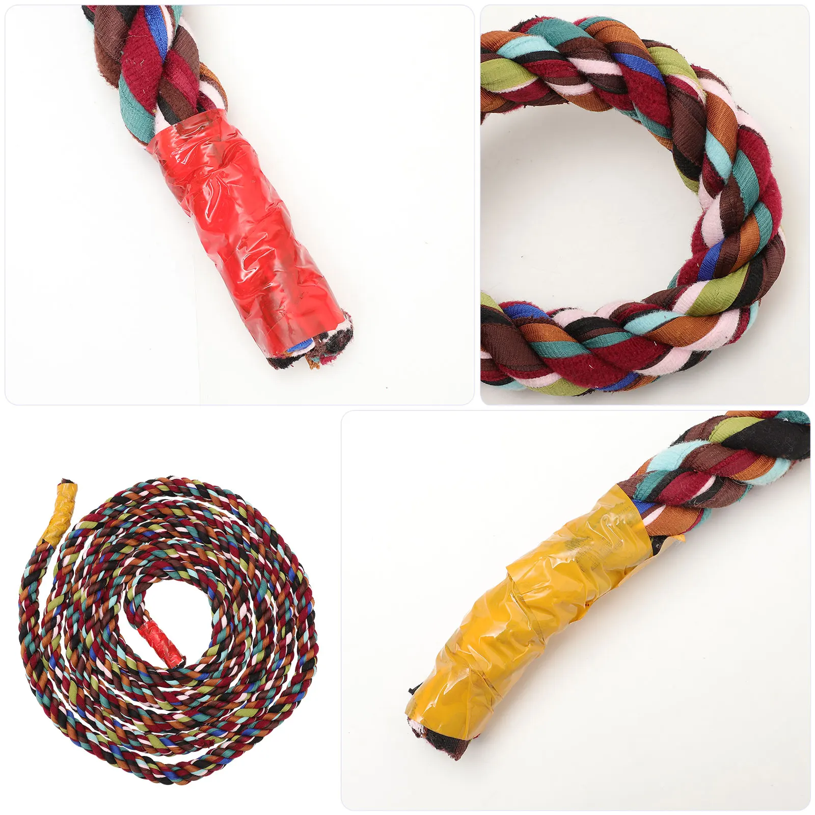 

Tug of War Rope Cord Competition Portable Sports Game Colorful School Practical Twisted