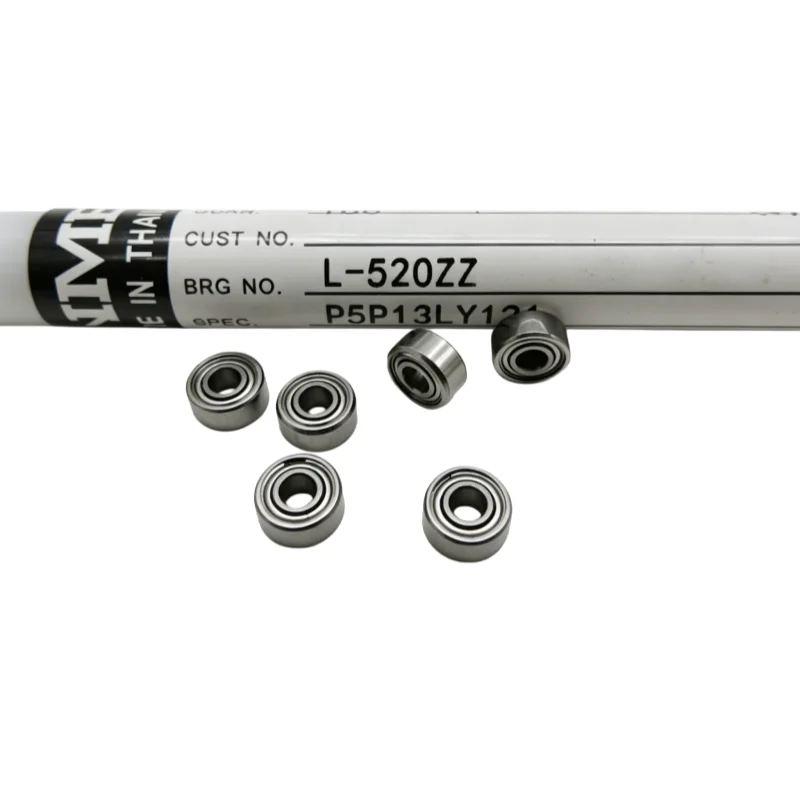 50 Stück NMB Hochgeschwindigkeitslager in verschiedenen Größen L-520ZZ R-1240KK R-1450ZZ R-1760ZZ R-1970ZZ R-2280ZZ R-2490ZZ 604-609 Serie 2*5*2. – Detail 2