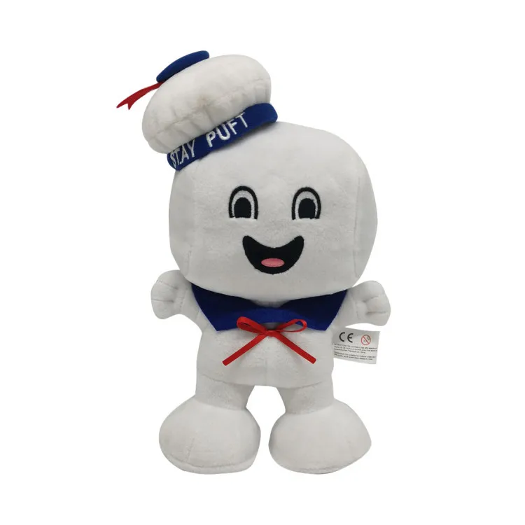 20CM Marshmallow Man and Slimer stuffed Vintage Ghostbusters 3 Stay Puft Plush Bank Sailor stuffed Plush Toy Dollhristmas Gift