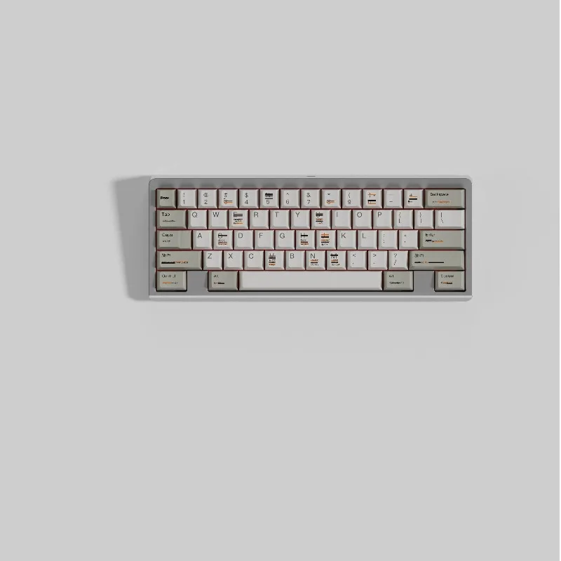 MWK Exploration Plan Theme Keycaps Set PBT Cherry Profile Custom Original Handmade Keycaps for Mechanical Keyboard Accessories